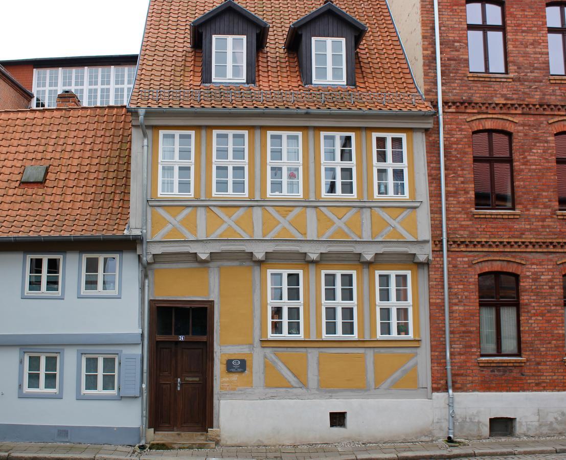 Ferienwohnungen Stobenstrasse เควดลินบวร์ก ภายนอก รูปภาพ